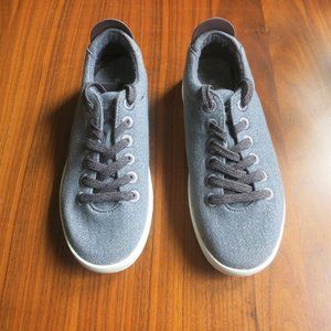 AllBirds Women's Grey Wool Pipers - Fuji (White Sole) - 8